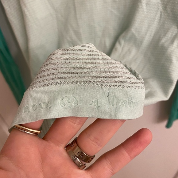 NWOT Lululemon Green Top Size 4 - Picture 6 of 7